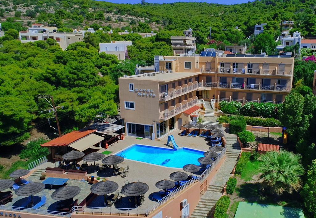 Hotel Magda Agia Marina  Exterior foto