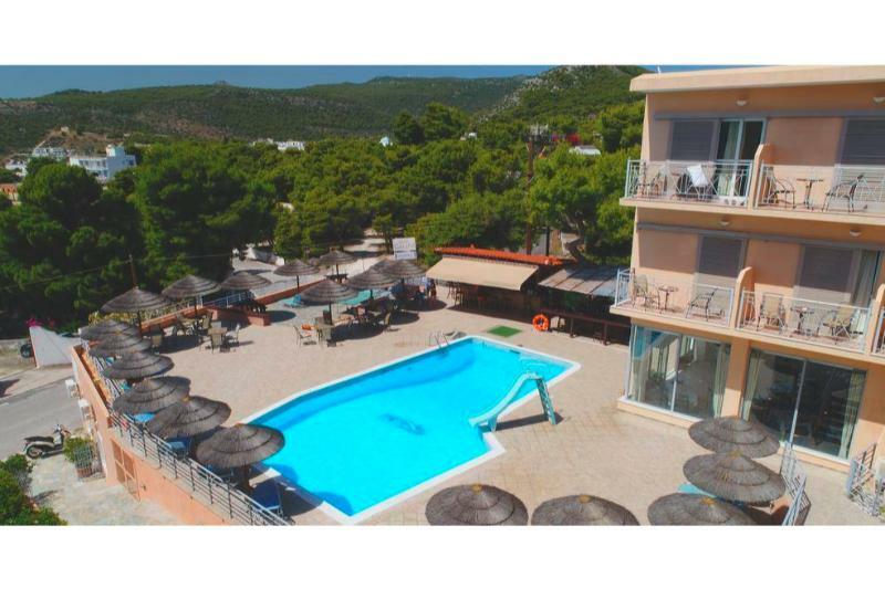 Hotel Magda Agia Marina  Exterior foto