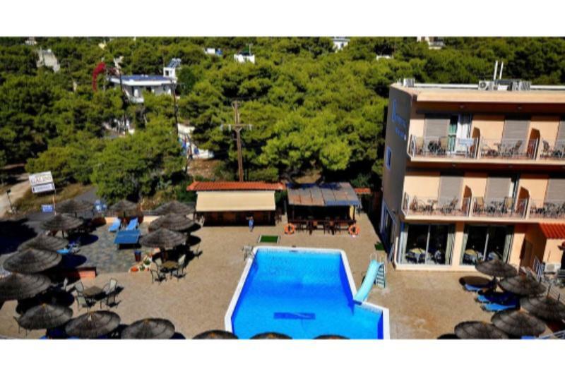 Hotel Magda Agia Marina  Exterior foto